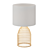 Boho Rattan Table Lamp 3D model small image 2