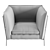 Relax in Style with Cappellini's Basket Armchair 3D model small image 4