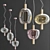 Riflesso Pendant Lights: Elegant Illumination for any Space 3D model small image 4