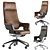 ErgoSet: Ultimate Office Chair Set 3D model small image 1