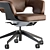 ErgoSet: Ultimate Office Chair Set 3D model small image 4