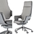 ErgoSet: Ultimate Office Chair Set 3D model small image 6