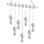 Metropolis Chandelier: Modern, Elegant Lighting 3D model small image 2