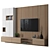 Modular TV Wall Unit 047 3D model small image 4