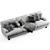 Elegant Tuscany Sofa 3D model small image 5