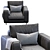 Reversi Armchair: Sleek and Stylish 3D model small image 6