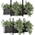 Metal Box Hanging Plants Set 3D model small image 2