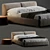 Modern Square Lomo Sofa 3D model small image 1