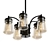 Lyndon Outdoor Chandelier: Elegant Illumination for Your Outdoor Space 3D model small image 1