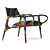 Timeless Elegance: Jader Almeida Celine Lounge Chair 3D model small image 12