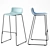 Modern Pato Stool: Sleek Design, Superior Comfort 3D model small image 2