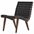 Modern Knoll Risom Lounge Chair 3D model small image 16