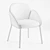 Blossoming Elegance: Andrea Dining Chair 3D model small image 6