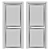 Elegant Interior Door 3D model small image 2