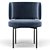 Sleek Akiko Chair: Modern Design 3D model small image 3