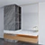 Sleek Bathroom Ensemble 3D model small image 4