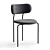 GUBI Coco Dining Chair: Sleek & Stylish 3D model small image 1