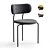 GUBI Coco Dining Chair: Sleek & Stylish 3D model small image 5