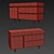 Geometric Elegance: NOOM Sideboard 3D model small image 3