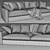 Modern Linteloo Fabio Sofa 3D model small image 4