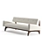 Canadian Modern Sofa: Craft Associates 1601 3D model small image 1