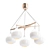 Elegant UNO Ceiling Lamp 3D model small image 1
