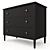 Elegant Blues Dresser: 100x83x53 cm 3D model small image 11