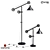 Elegant Carlisle Floor Lamp 3D model small image 2