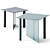 Stylish Square Coffee Tables 3D model small image 2