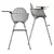 Versatile Ovo High Chair - Stylish and Practical 3D model small image 7