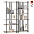 Praddy Bamboo Bookcase - Stylish Modern Design 3D model small image 1