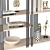 Praddy Bamboo Bookcase - Stylish Modern Design 3D model small image 3