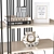 Praddy Bamboo Bookcase - Stylish Modern Design 3D model small image 5