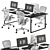 Modular Workstation - Employee Set 3D model small image 2