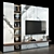 Elegant Storage Solution: Cabinet Furniture 3D model small image 3