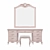 Romantic Vanity Set: Tosato Dressing Table 3D model small image 2