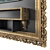 Elegant Baroque Frame TV Shelf 3D model small image 4