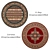 Versatile Round Rug Set 3D model small image 2