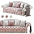 Morello Gianpaolo 2020 2553/W: Elegant Designer Sofa 3D model small image 1