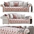 Morello Gianpaolo 2020 2553/W: Elegant Designer Sofa 3D model small image 2