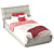Campo Single Bed: Stylish and Versatile Design 3D model small image 3