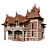 Classic Wood Shingle House 3D model small image 3