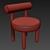 Bauhaus-inspired Gropius Chair 3D model small image 3