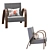 Missoni Home Grandma Armchair: Vintage Chic Comfort 3D model small image 7