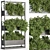 24-Piece Indoor Plant Set: Beautiful & Realistic. 3D model small image 1