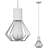 Sleek Loft Pendant Lamp 3D model small image 2