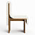 Surreal Melt Dining Chair 3D model small image 4