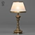 Versatile Fabric Metal Lamp 3D model small image 2