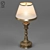 Versatile Fabric Metal Lamp 3D model small image 5