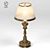 Versatile Fabric Metal Lamp 3D model small image 10